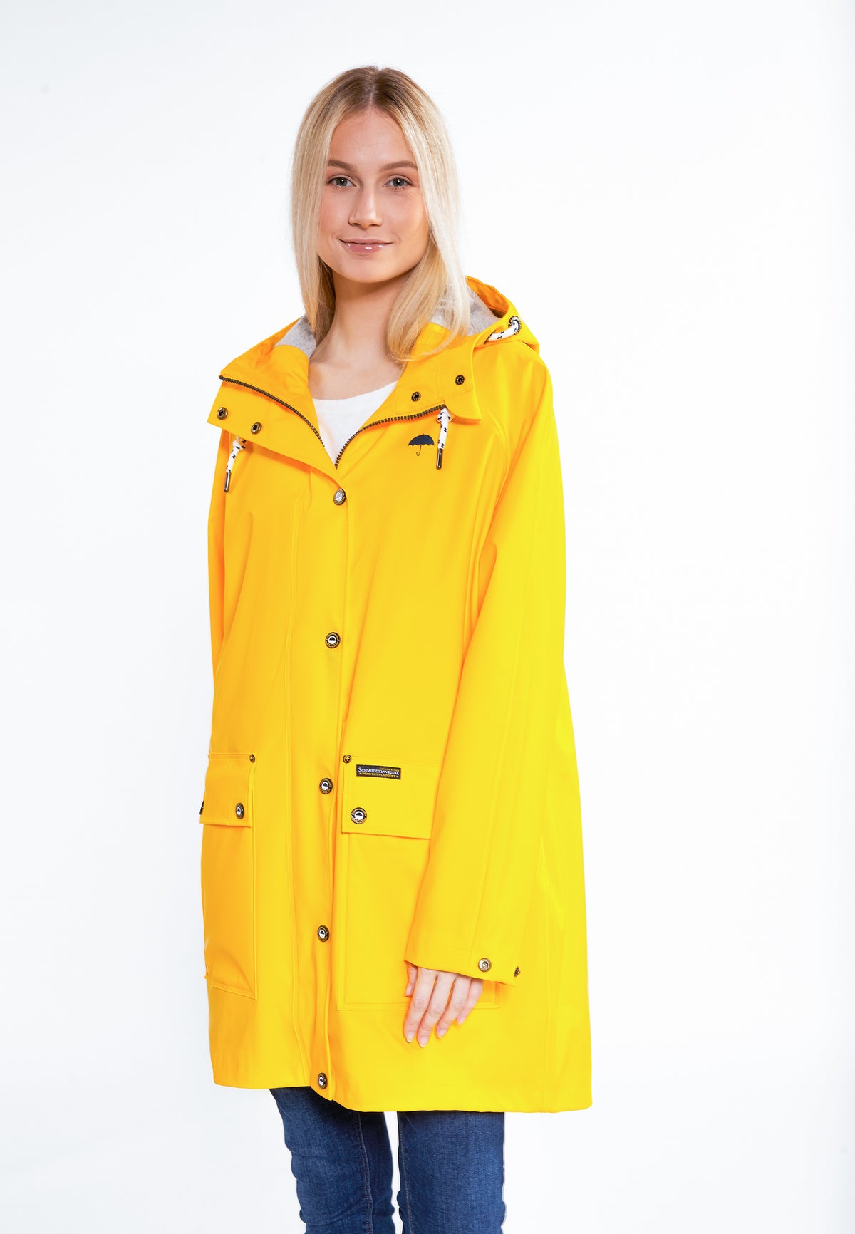 Schmuddelwedda Damen Regenmantel