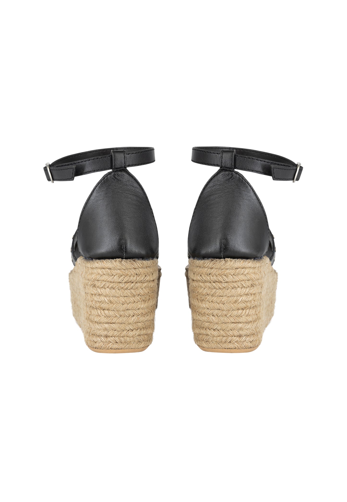 DreiMaster Vintage Damen Keilabsatz Sandale