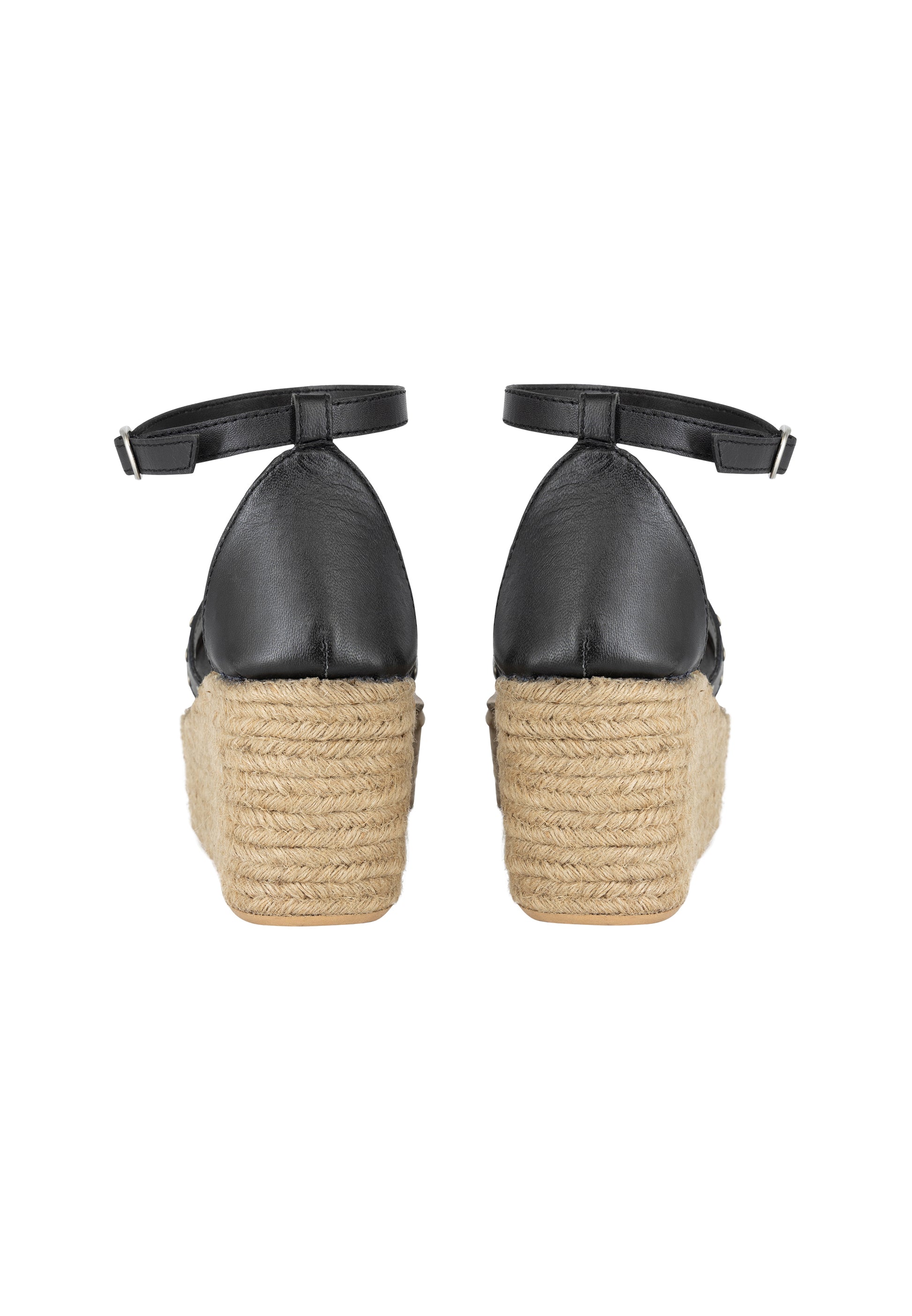 DreiMaster Vintage Damen Keilabsatz Sandale