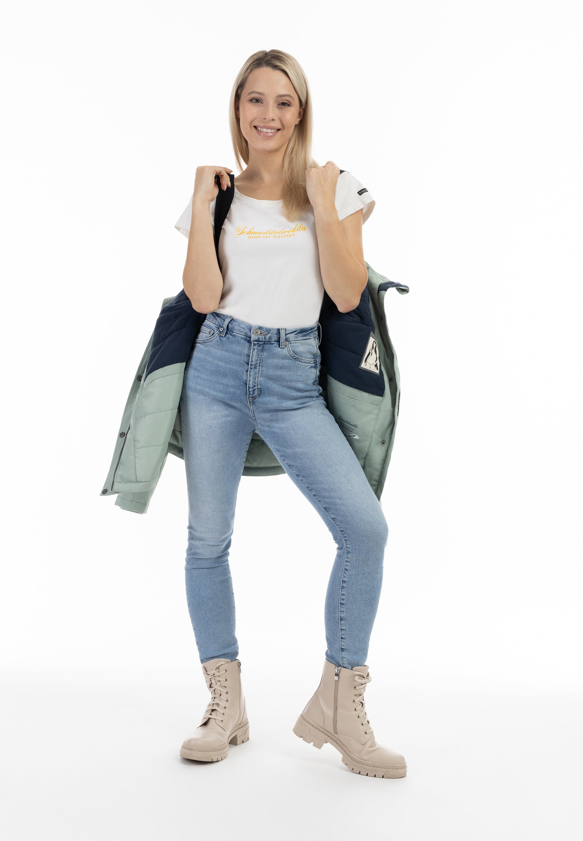 Schmuddelwedda Damen Winterjacke