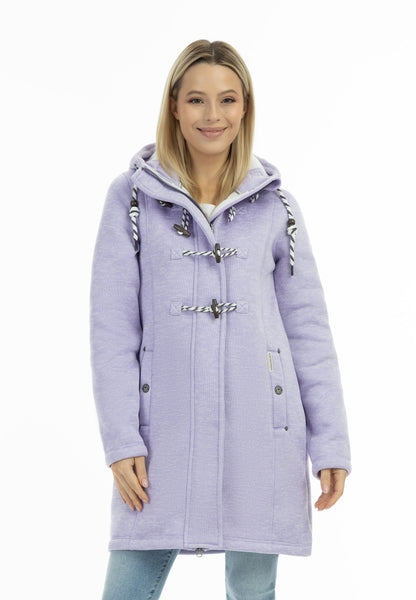 Schmuddelwedda Women's Knit Fleece Duffle Coat Schmuddelwedda