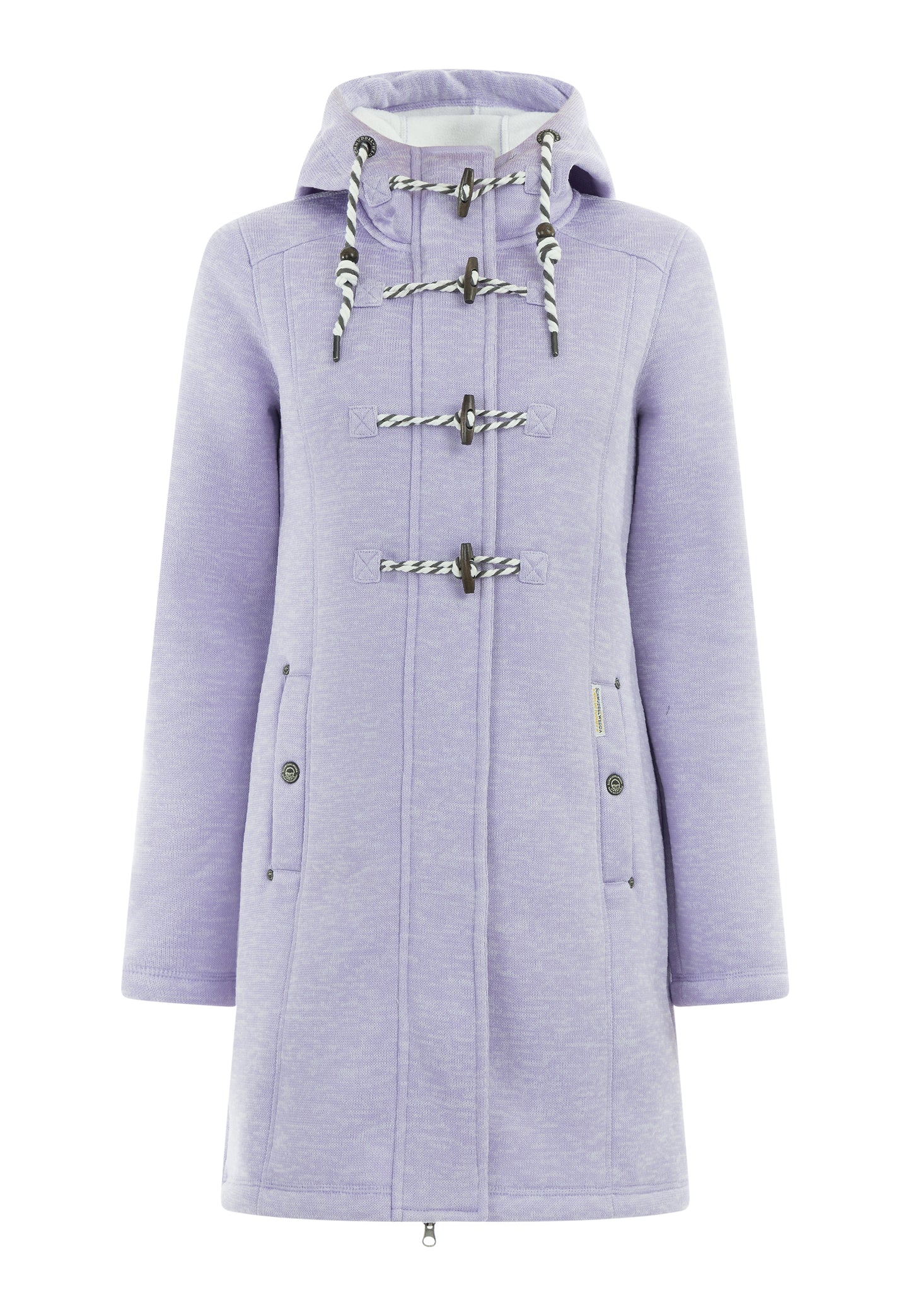 Schmuddelwedda Women's Knit Fleece Duffle Coat Schmuddelwedda