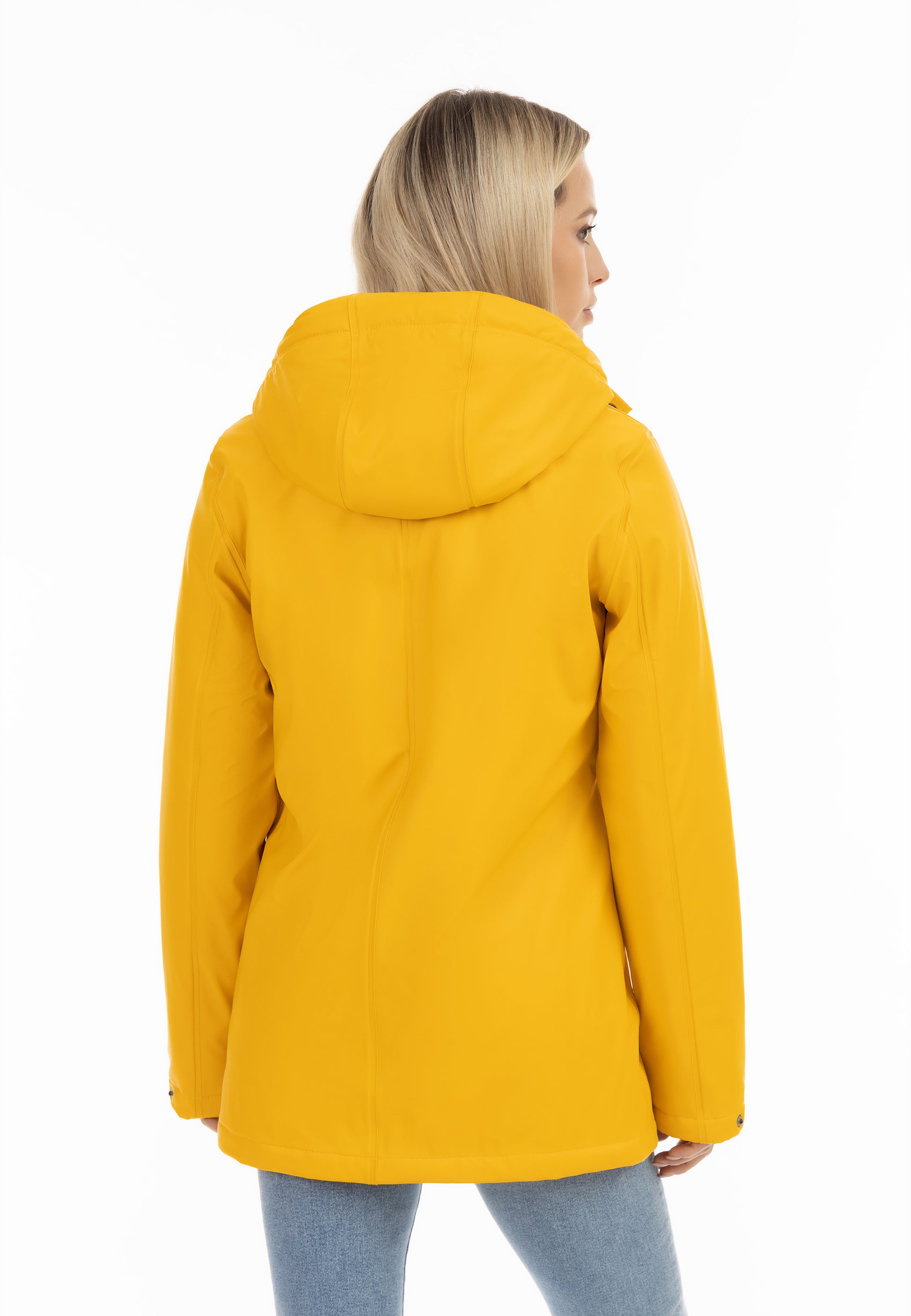 Schmuddelwedda Women's Rain Jacket With Faux Fur Lining Schmuddelwedda
