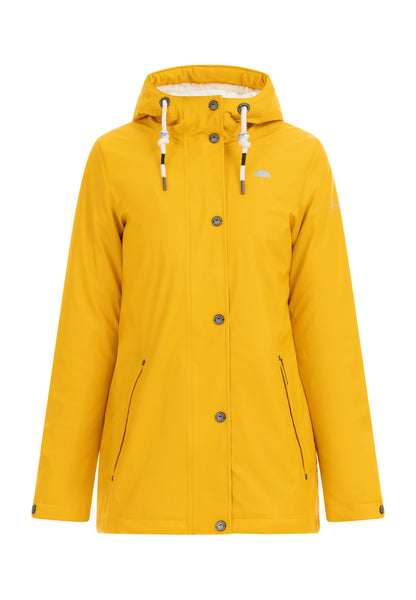 Schmuddelwedda Women's Rain Jacket With Faux Fur Lining Schmuddelwedda