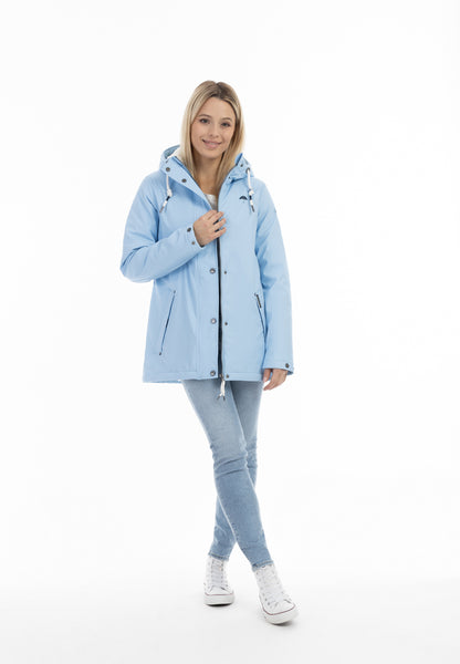 Schmuddelwedda Women's Rain Jacket With Faux Fur Lining Schmuddelwedda