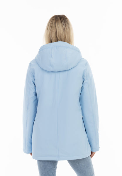 Schmuddelwedda Women's Rain Jacket With Faux Fur Lining Schmuddelwedda