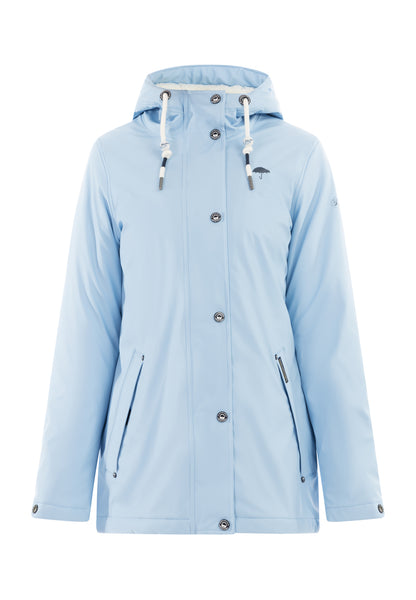 Schmuddelwedda Women's Rain Jacket With Faux Fur Lining Schmuddelwedda