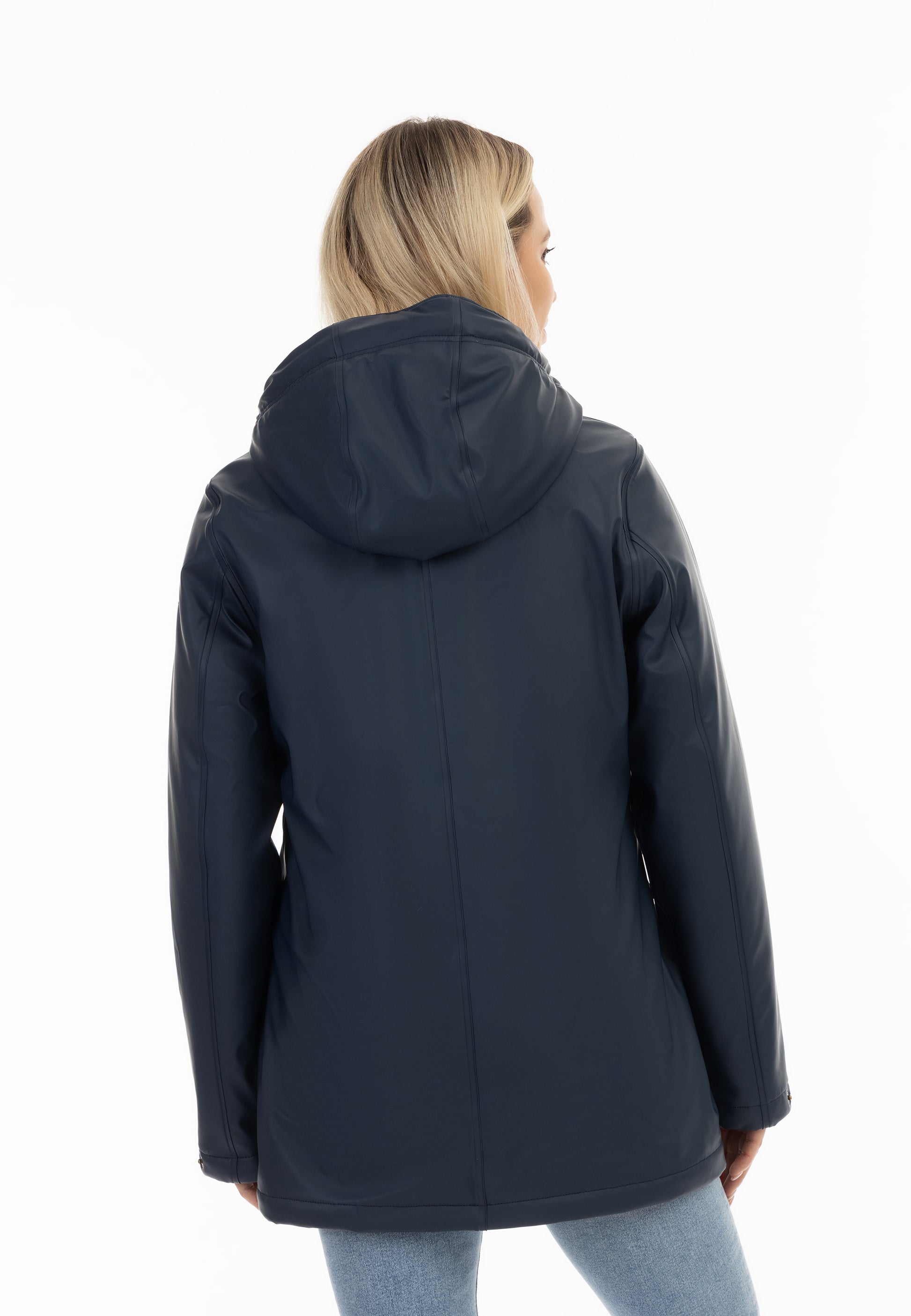 Schmuddelwedda Women's Rain Jacket With Faux Fur Lining Schmuddelwedda