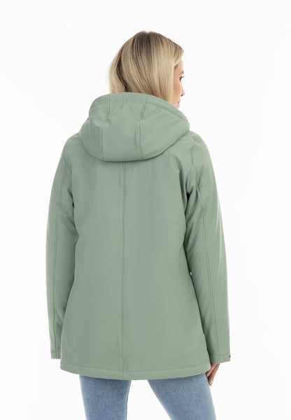 Schmuddelwedda Women's Rain Jacket With Faux Fur Lining Schmuddelwedda