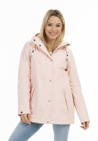 Schmuddelwedda Women's Rain Jacket With Faux Fur Lining Schmuddelwedda