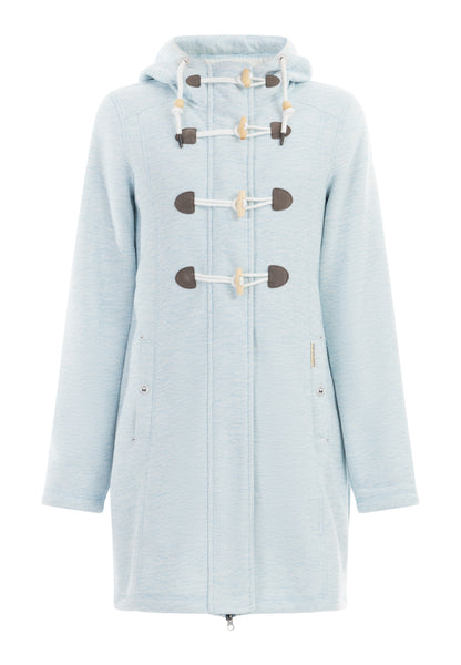 Schmuddelwedda Damen Strickfleece-Dufflecoat