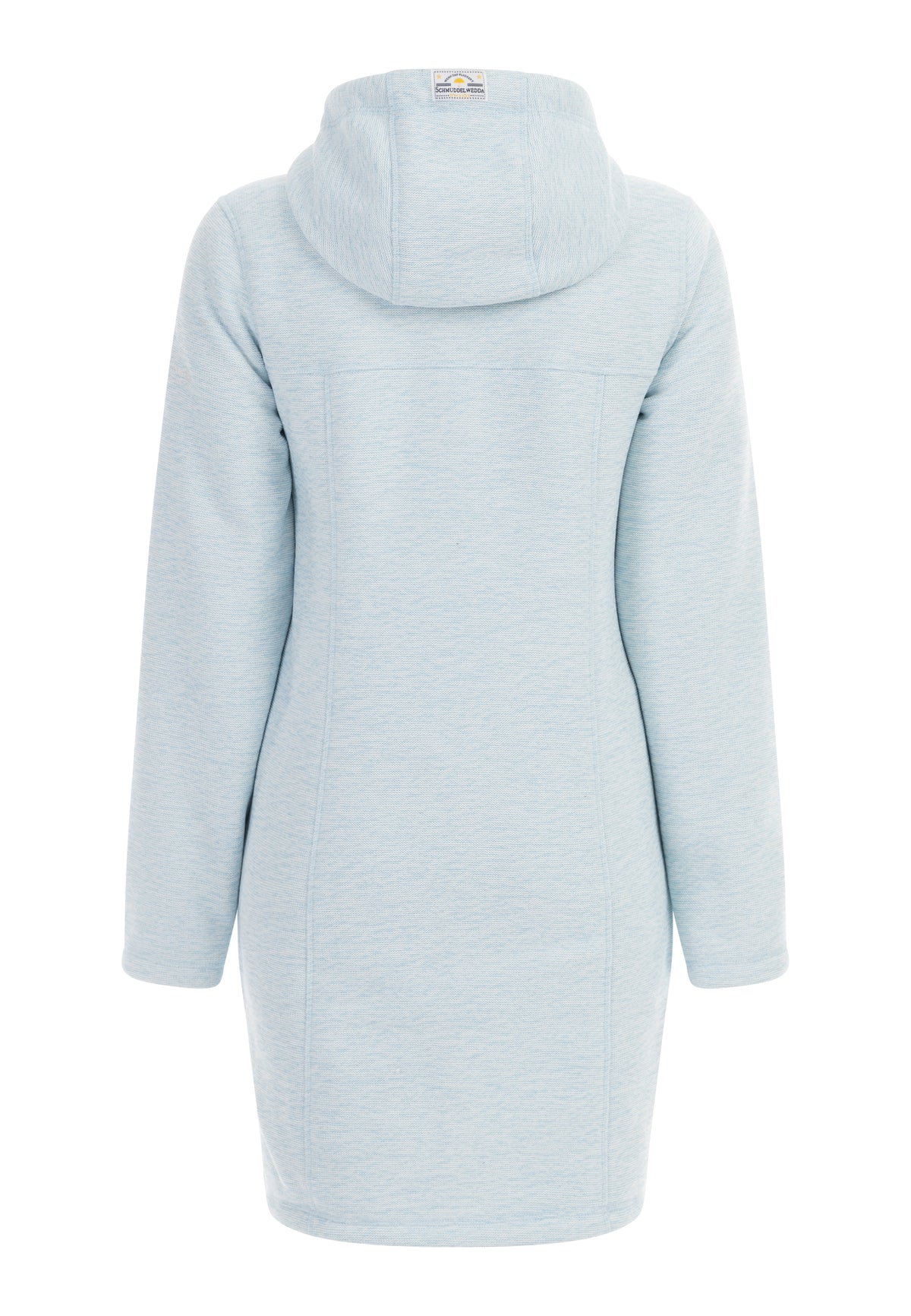 Schmuddelwedda Damen Strickfleece-Dufflecoat