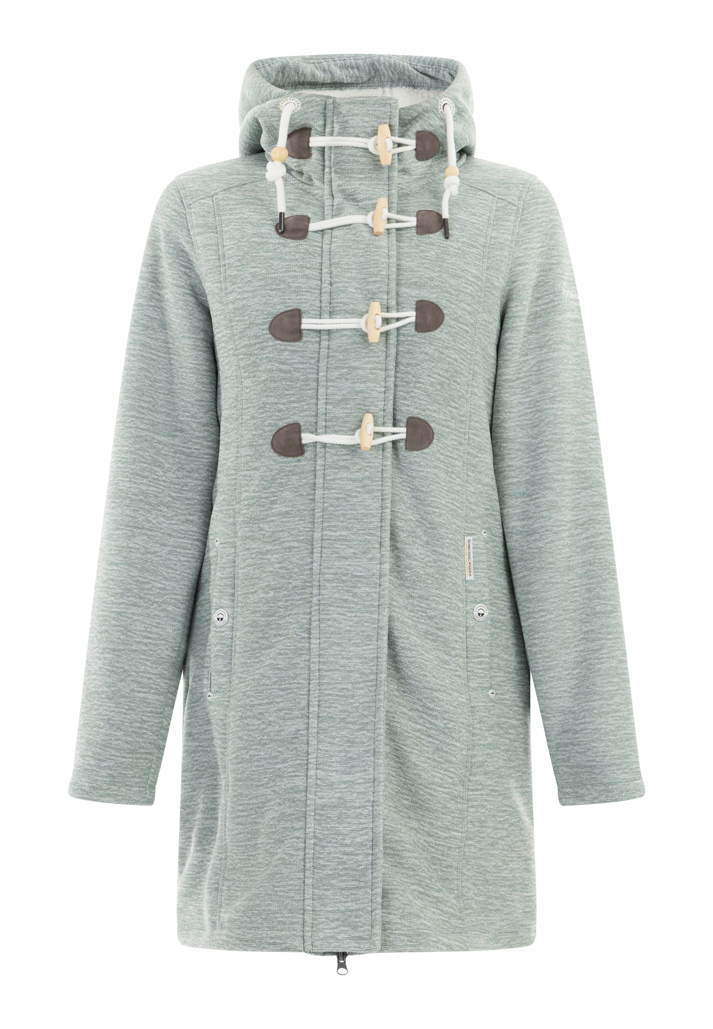 Schmuddelwedda Women's Knit Fleece Duffle Coat Schmuddelwedda