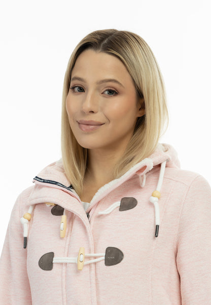 Schmuddelwedda Damen Strickfleece-Dufflecoat