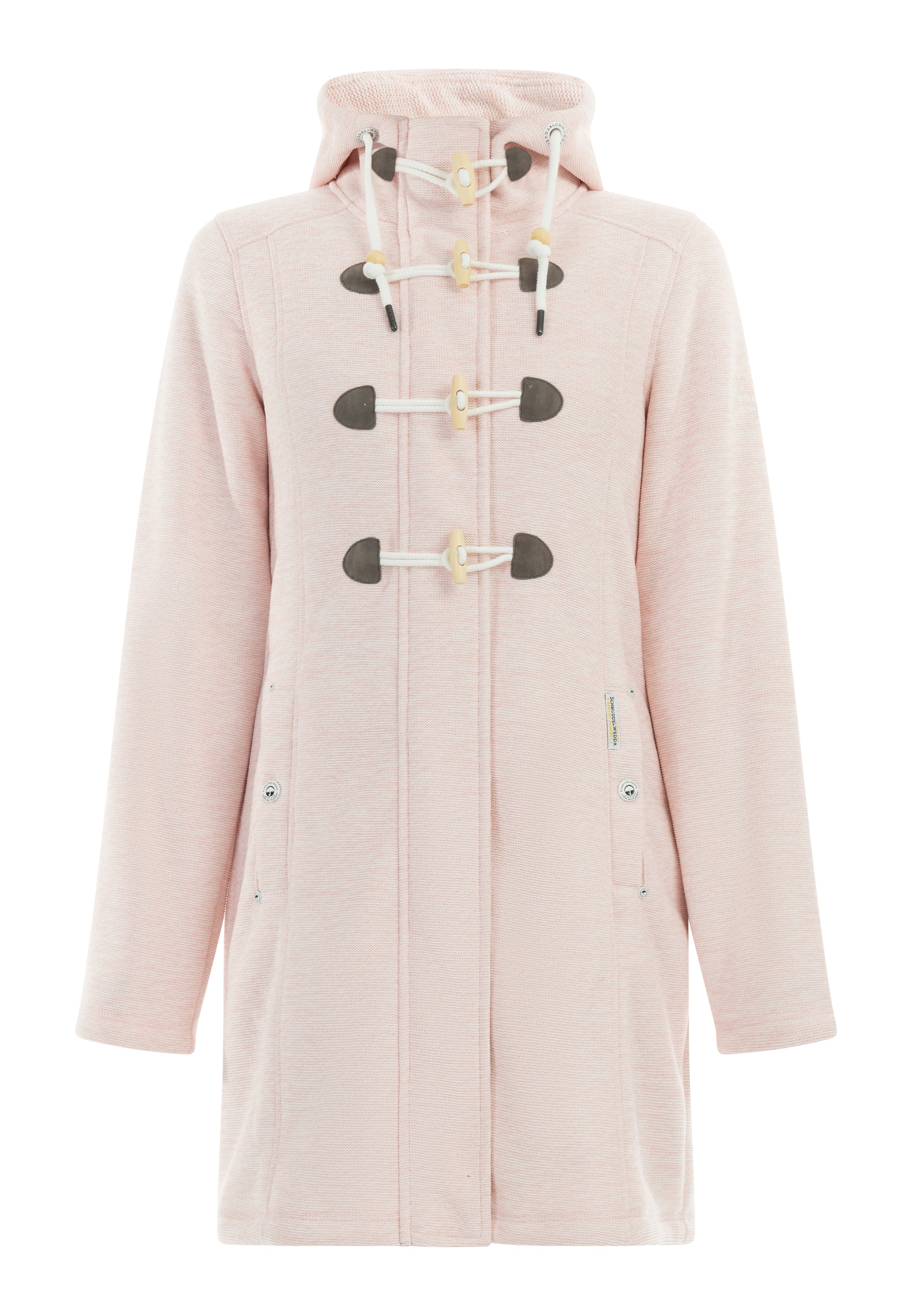 Schmuddelwedda Women's Knit Fleece Duffle Coat Schmuddelwedda