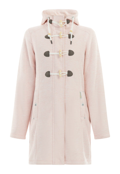 Schmuddelwedda Damen Strickfleece-Dufflecoat