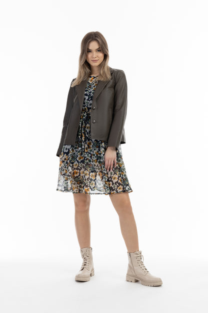 DreiMaster Vintage damska skórzana marynarka