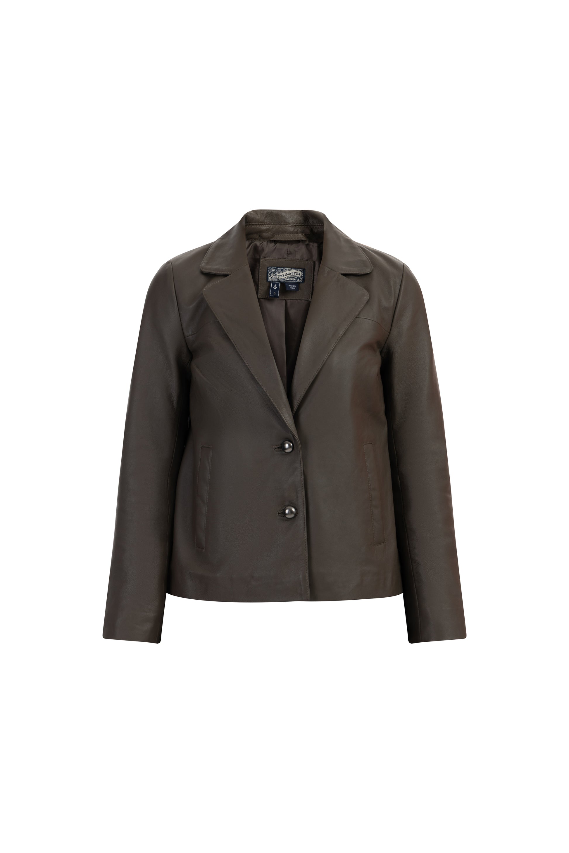 DreiMaster Vintage damska skórzana marynarka