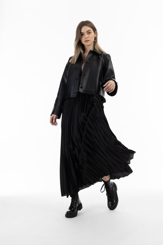 DreiMaster Vintage Damen Lederjacke