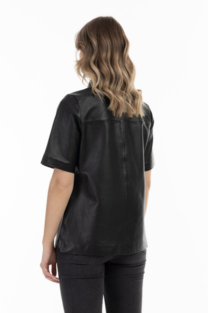 DreiMaster Vintage Women's Leather Shirt