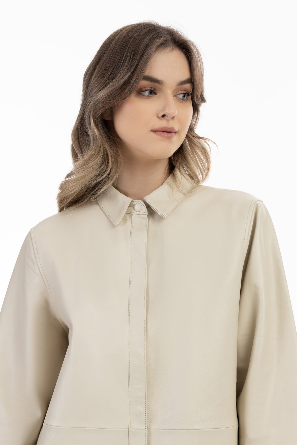 DreiMaster Vintage Women's Lederhemd