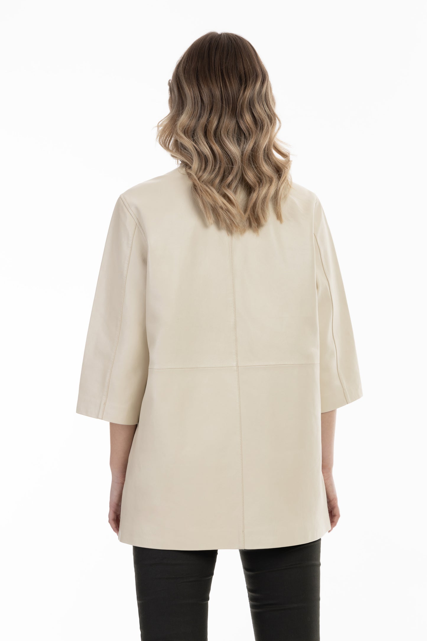 DreiMaster Vintage koszula skórzana damska