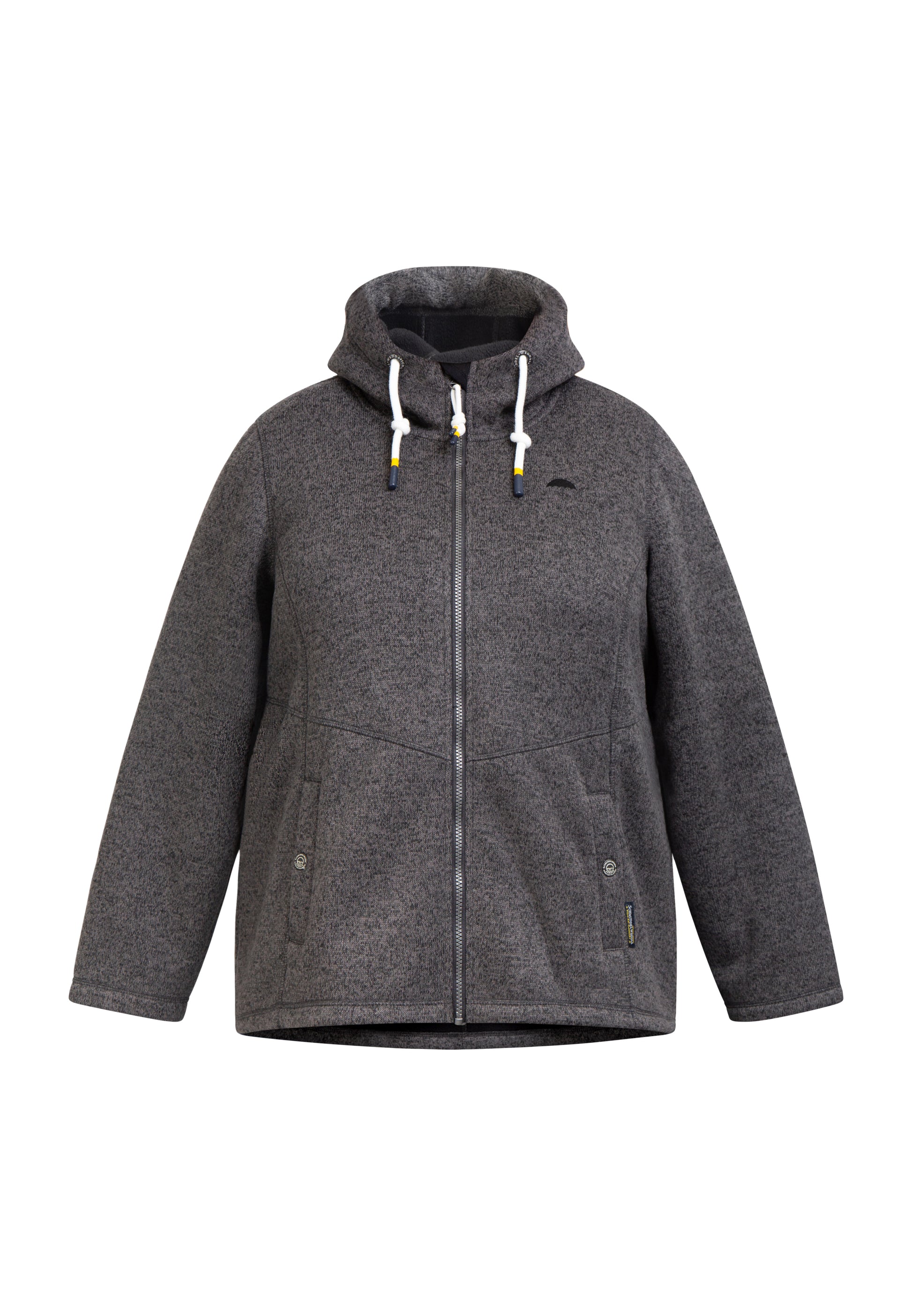 Schmuddelwedda Women's Plus Size Knitted Fleece Jacket Schmuddelwedda