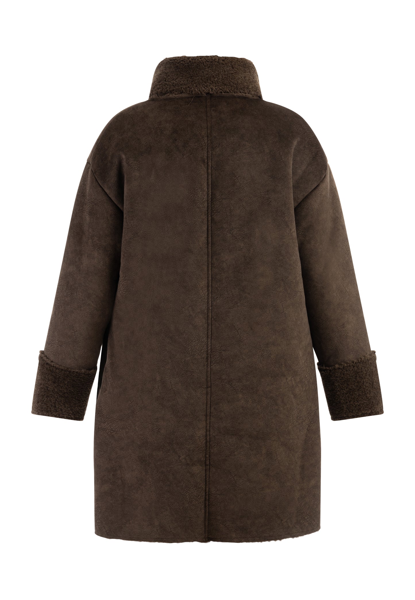 Jacke aus Fellimitat
