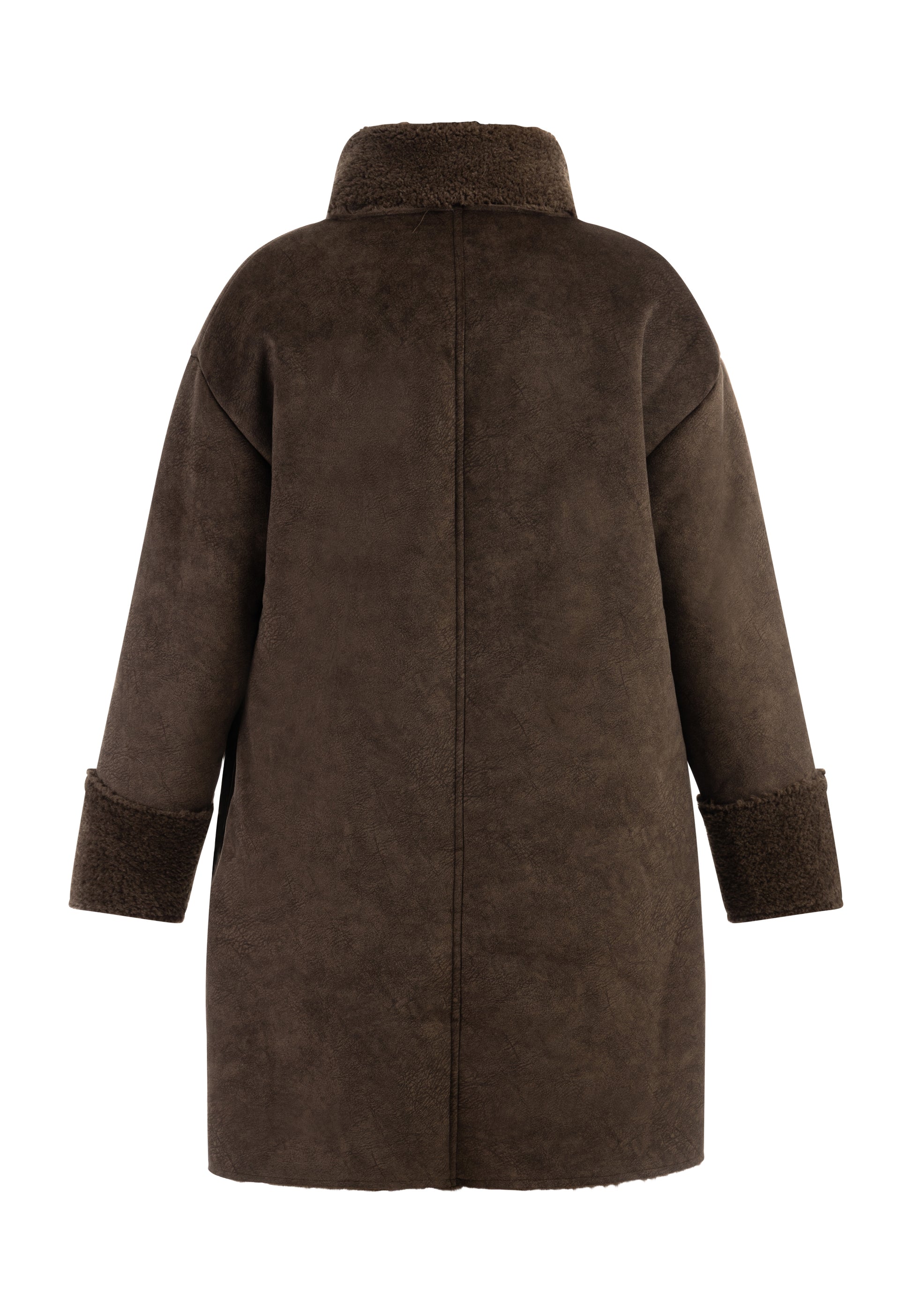 Jacke aus Fellimitat