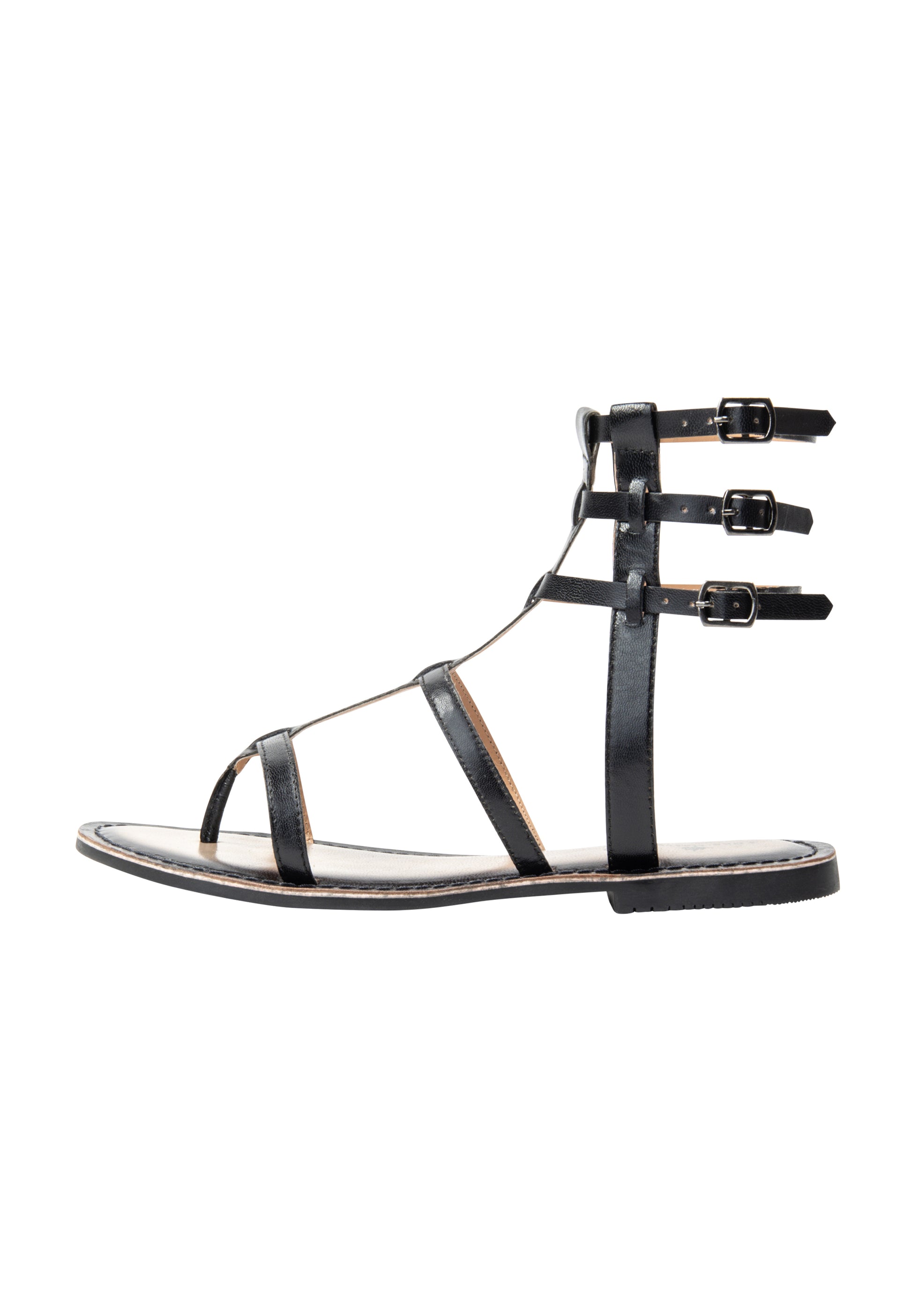 DreiMaster Vintage Damen Leder Sandalen