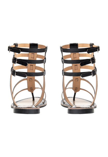 DreiMaster Vintage Damen Leder Sandalen