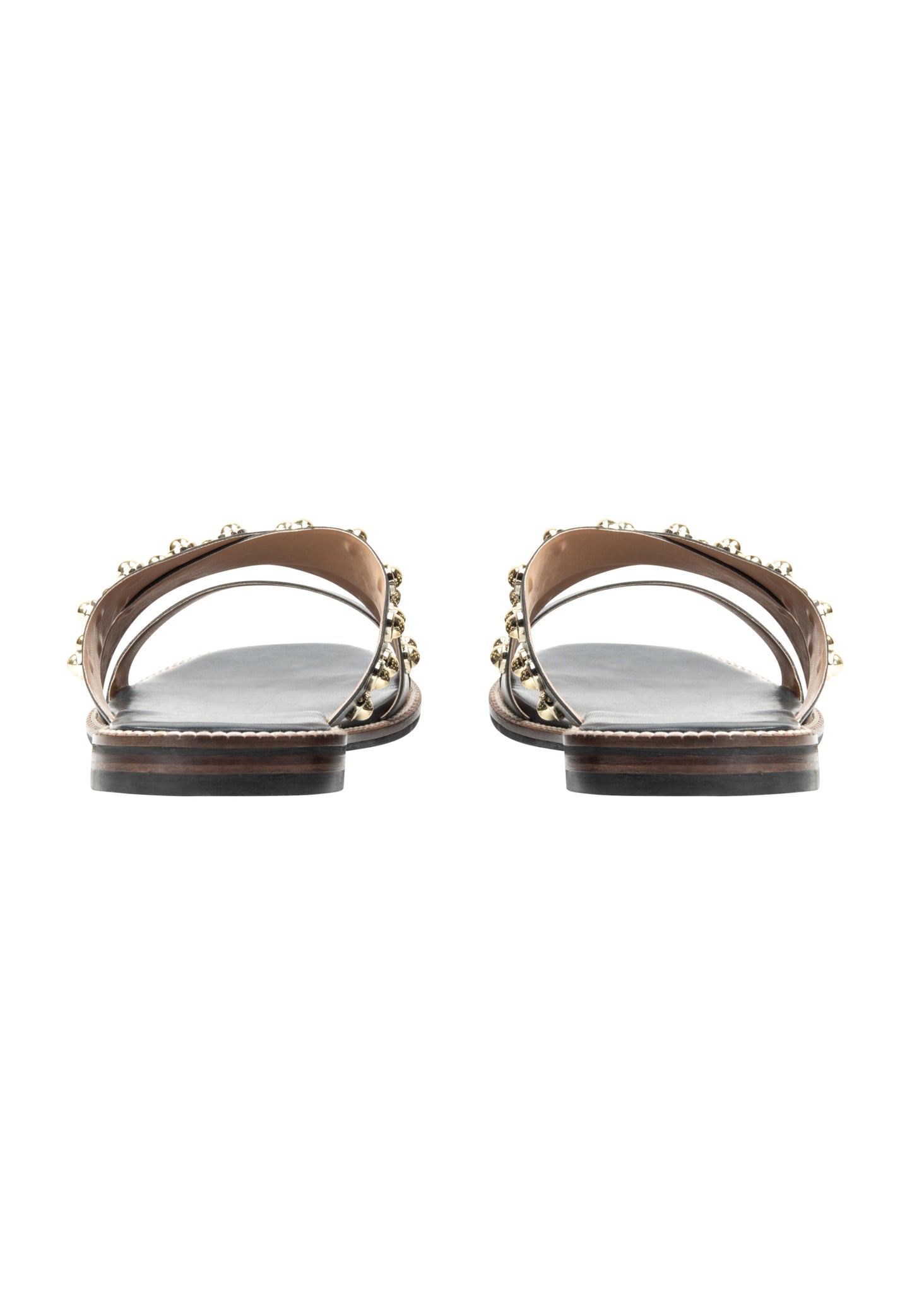 DreiMaster Vintage Damen Sandalen mit Nieten