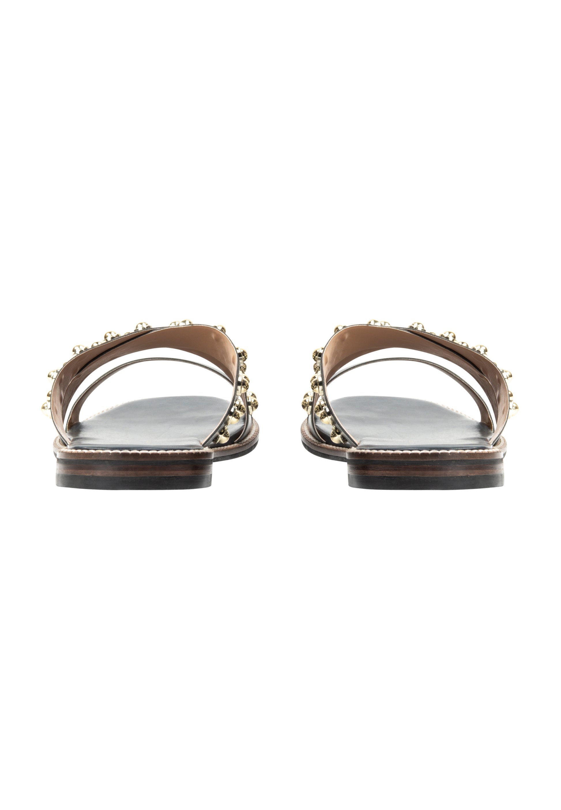 DreiMaster Vintage Damen Sandalen mit Nieten