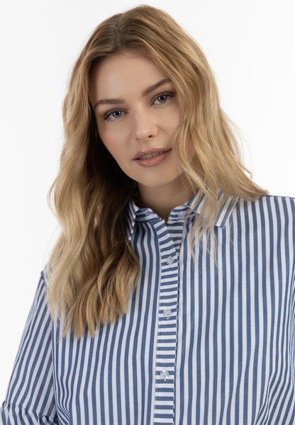 Dreimaster Vintage Damen LangarmBluse