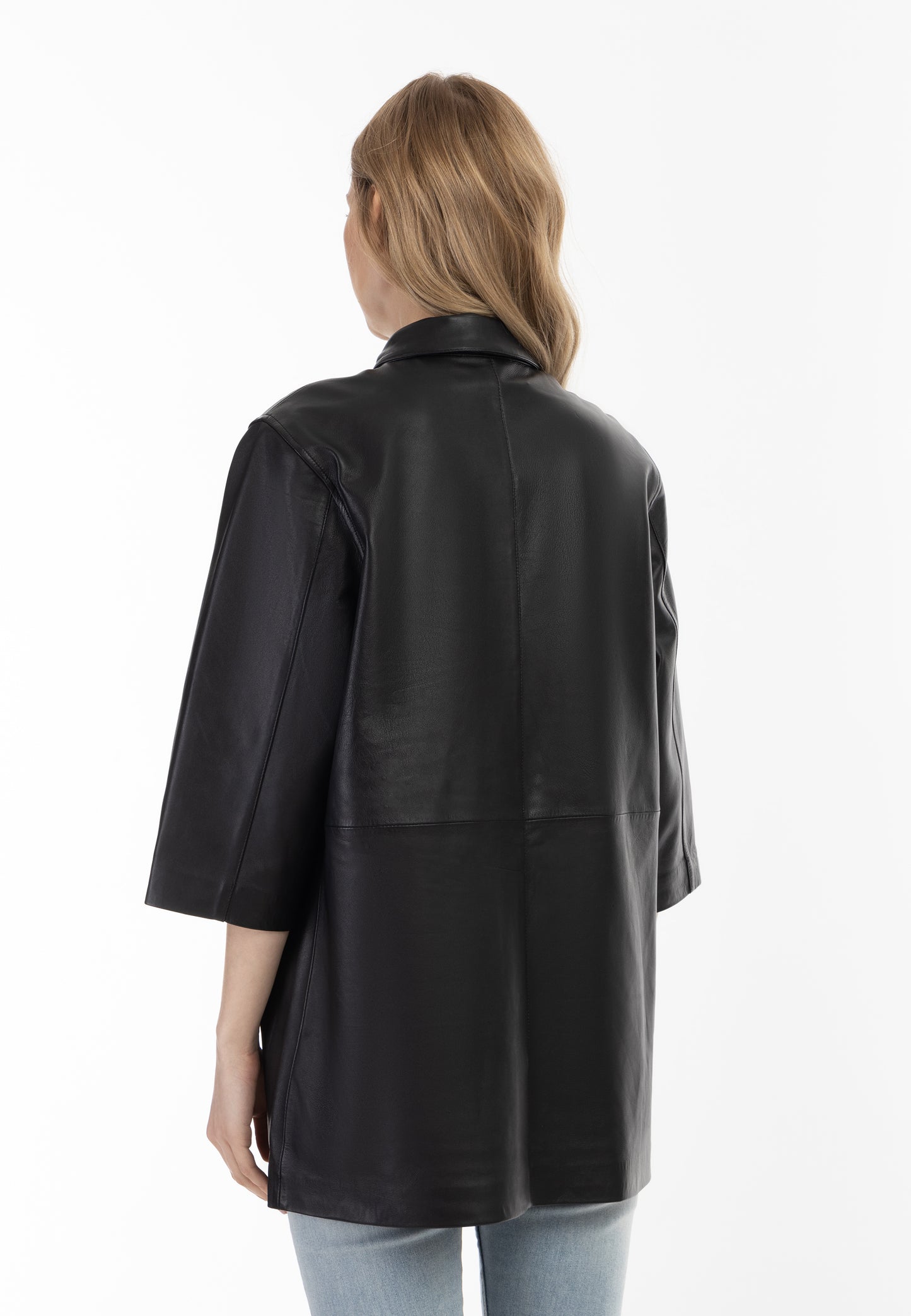 DreiMaster Vintage koszula skórzana damska