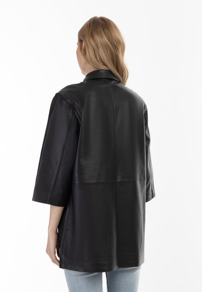 DreiMaster Vintage koszula skórzana damska