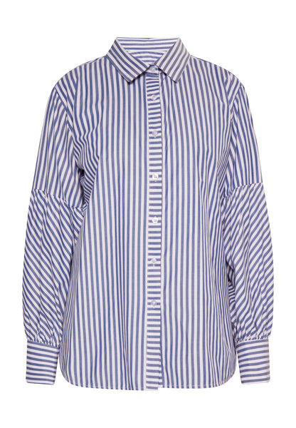 Dreimaster Vintage Damen LangarmBluse