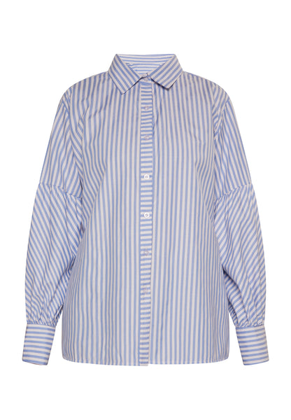 Dreimaster Vintage Damen LangarmBluse