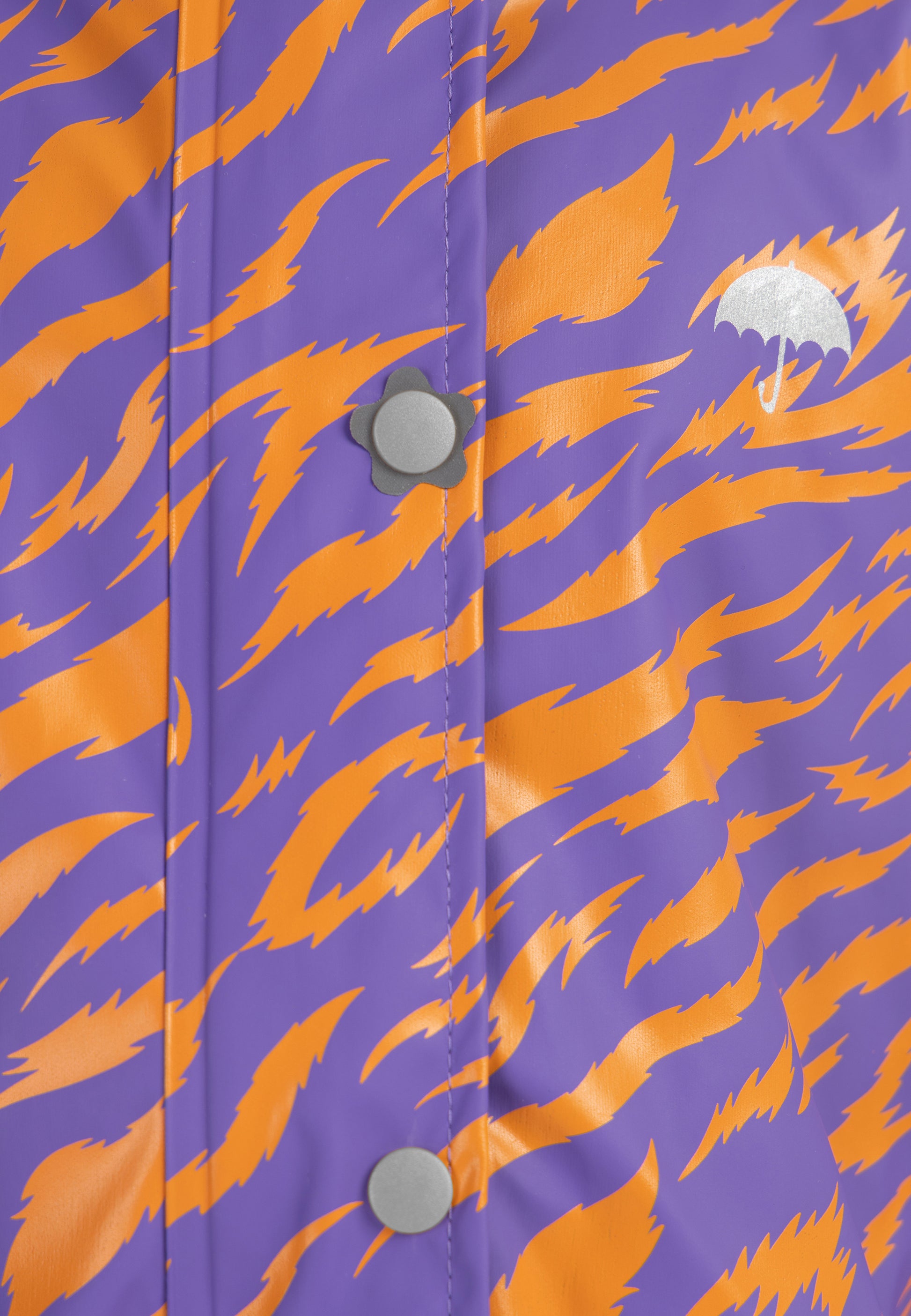 Schmuddelwedda Regenmantel mit Aufdruck für Mädchen