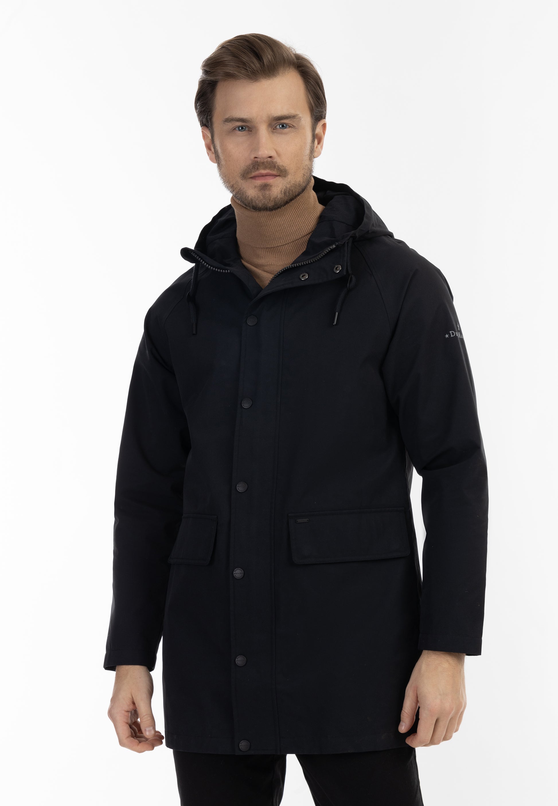 Dreimaster Klassik Men's Rain Parka - Schmuddelwedda Shop