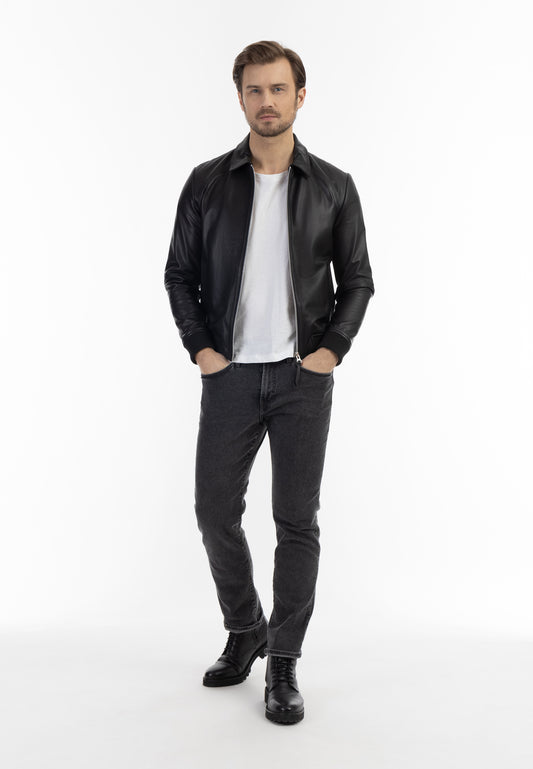 DreiMaster Vintage Herren-Lederjacke