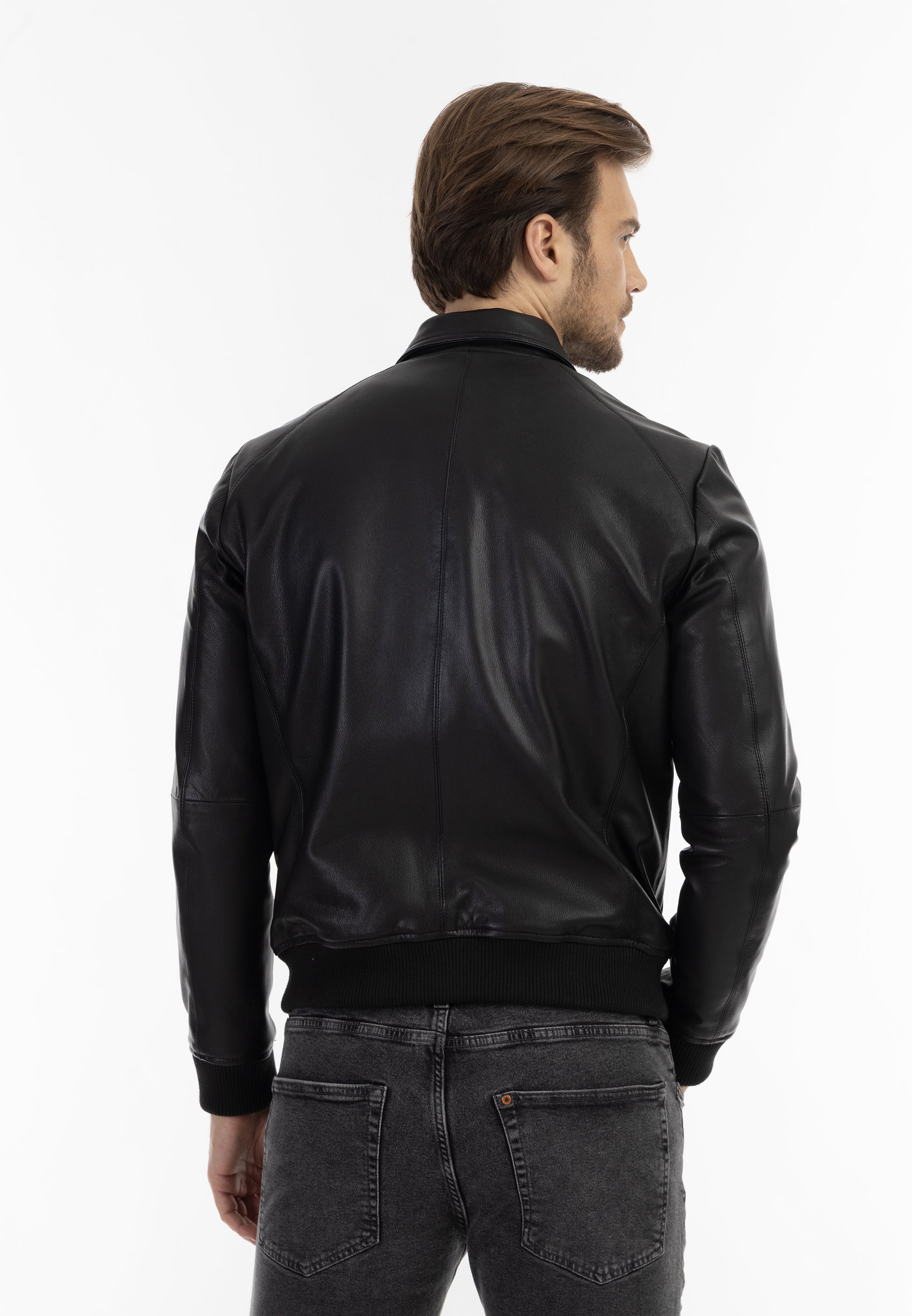DreiMaster Vintage Herren-Lederjacke