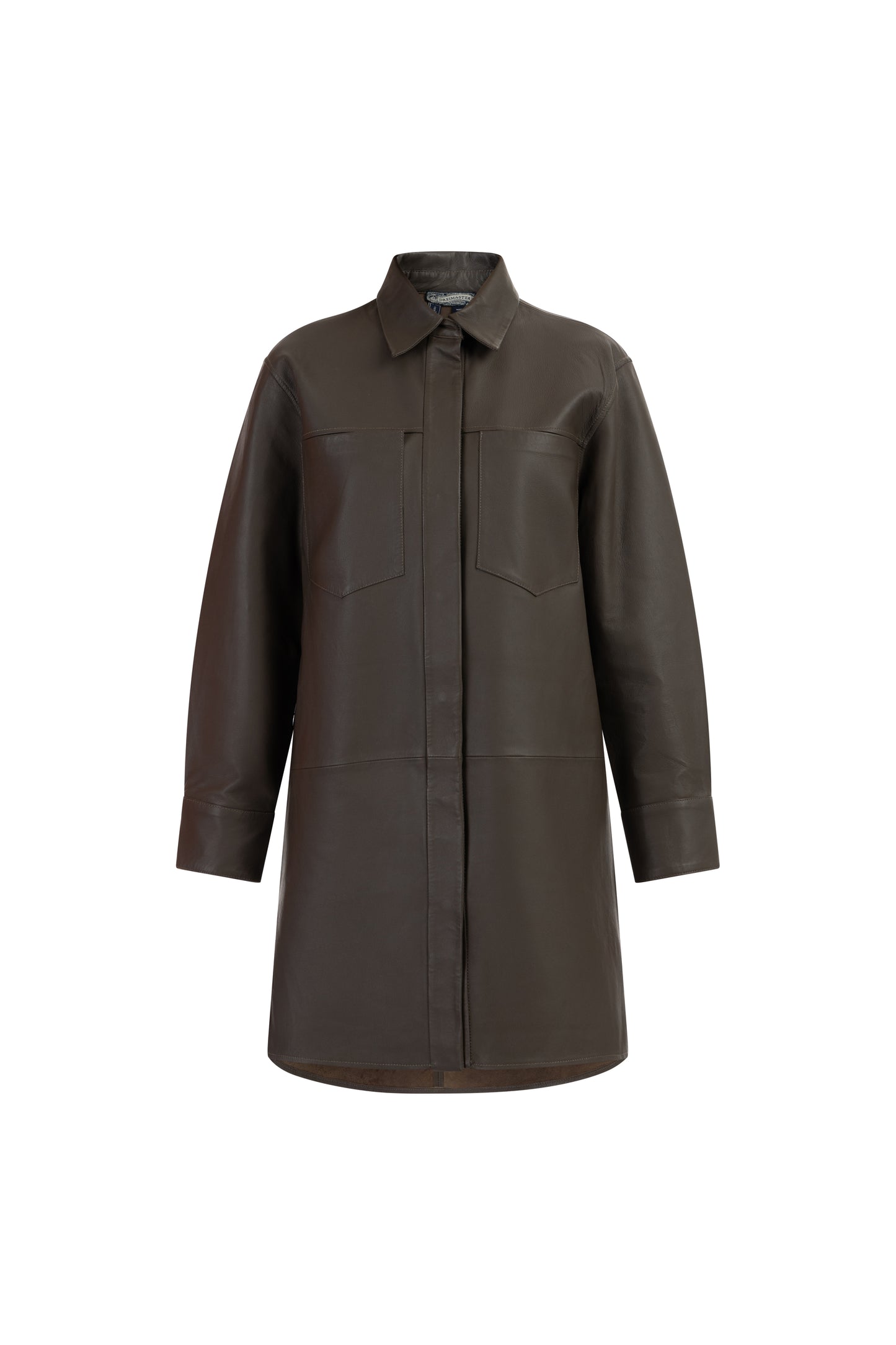 DreiMaster Vintage koszula skórzana damska