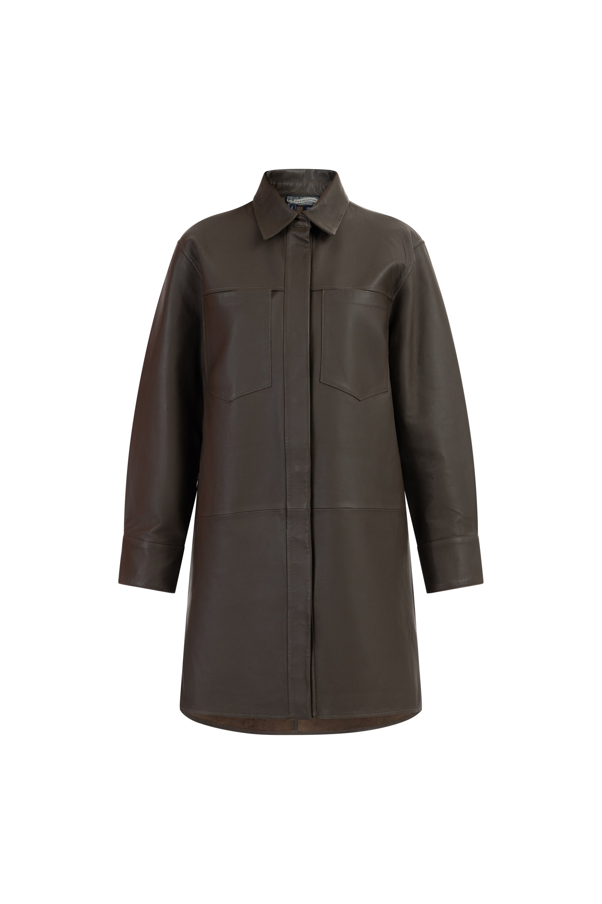 DreiMaster Vintage koszula skórzana damska