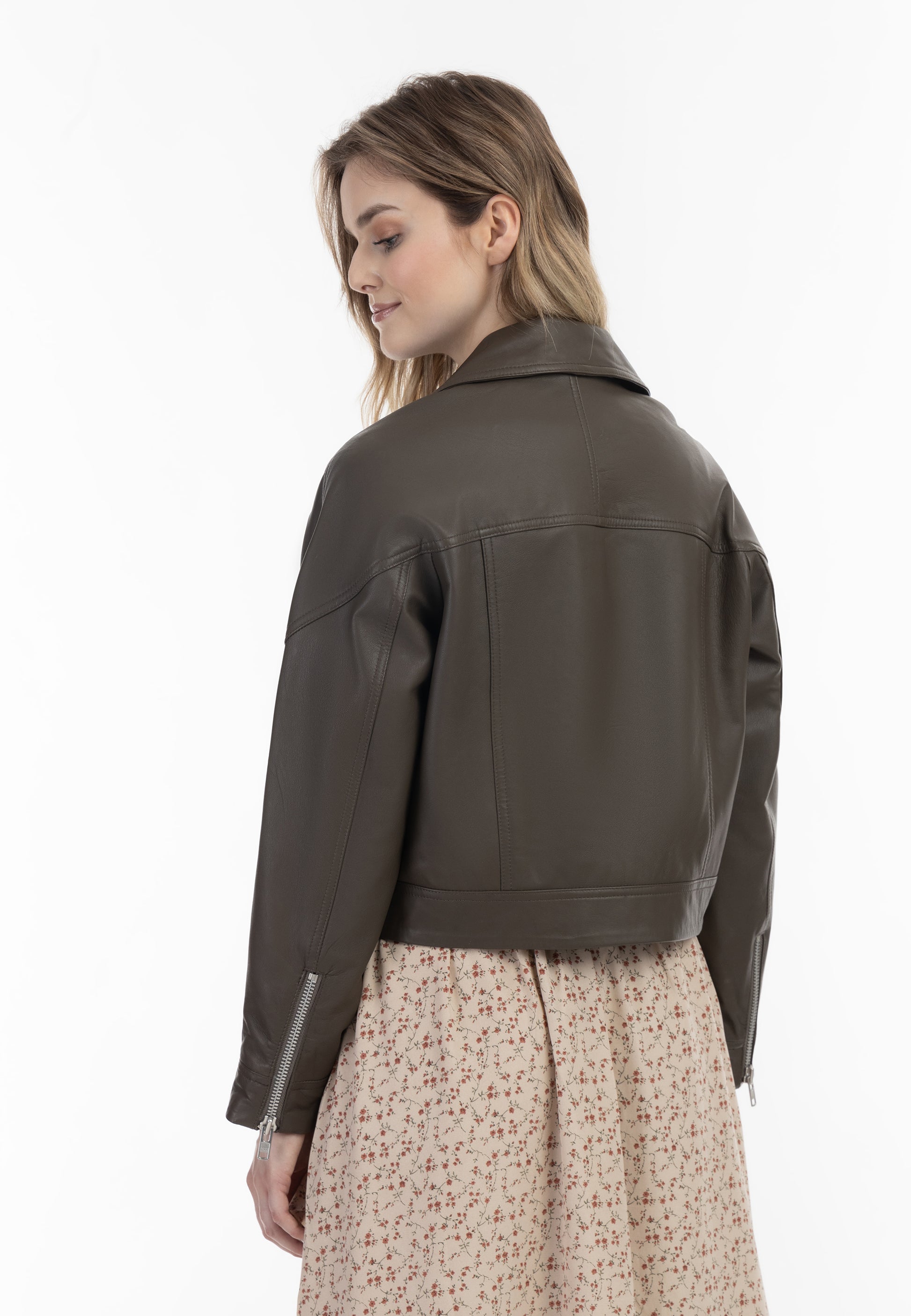 DreiMaster Vintage Damen Lederjacke