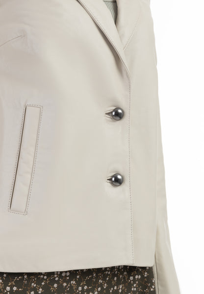 DreiMaster Vintage damska skórzana marynarka