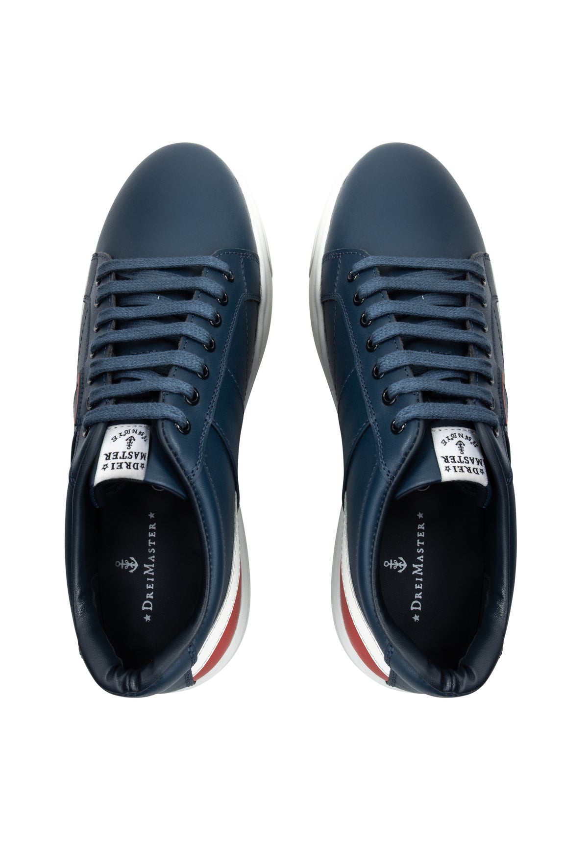 DreiMaster Maritim Men's Sneakers aus Leder