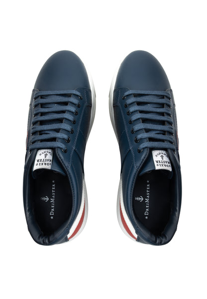 DreiMaster Maritim Men's Sneakers aus Leder
