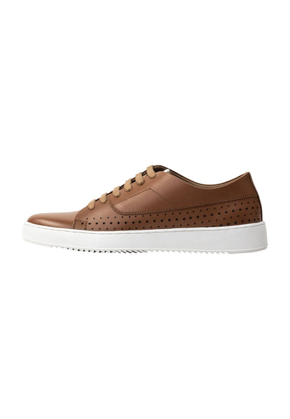 DreiMaster Maritim Men's Leather Sneakers - Schmuddelwedda Shop