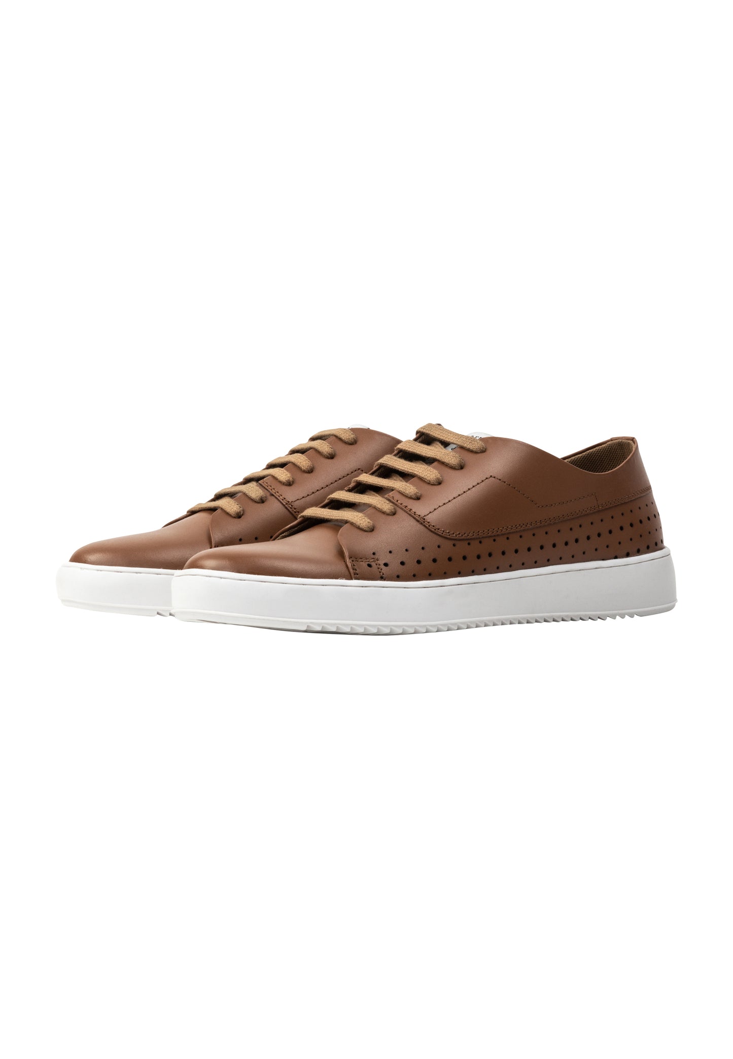 DreiMaster Maritim Men's Leather Sneakers - Schmuddelwedda Shop